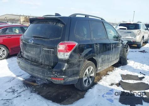 2018 Subaru Forester 2.5I Premium z USA, uszkodzony, nr VIN JF2SJAGC2JH416048
